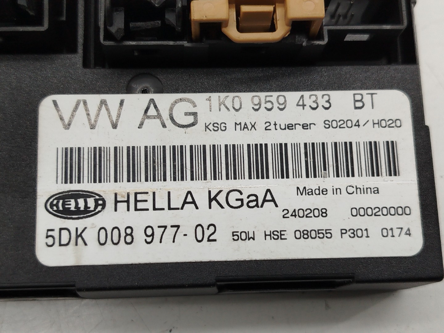 Módulo Confort VOLKSWAGEN EOS (1F7, 1F8) | 06 - 15 Imagem-2