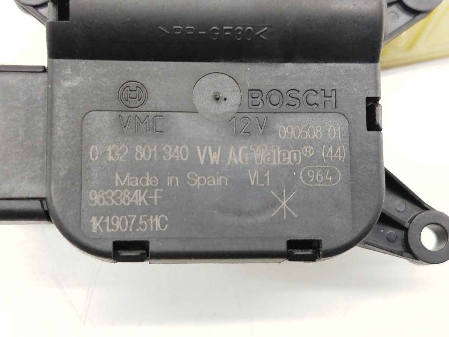 Atuador da Climatizaçao / Sofagem  VOLKSWAGEN EOS (1F7, 1F8) | 06 - 15 Imagem-3