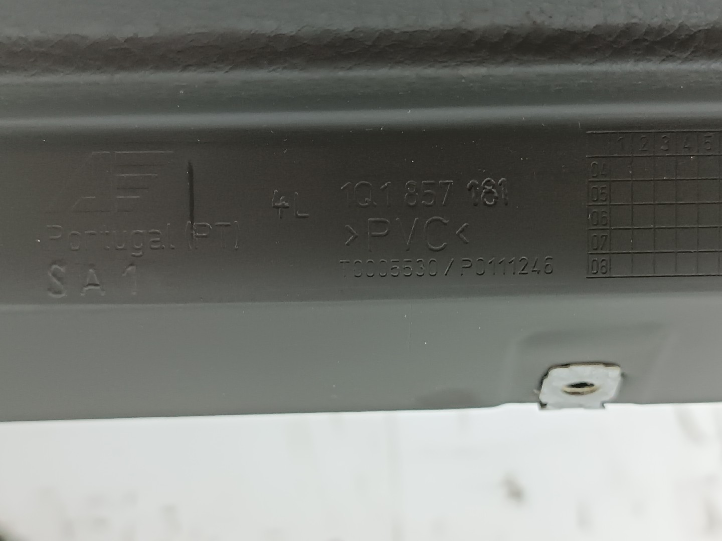 Tablier com airbag de passageiro VOLKSWAGEN EOS (1F7, 1F8) | 06 - 15 Imagem-5