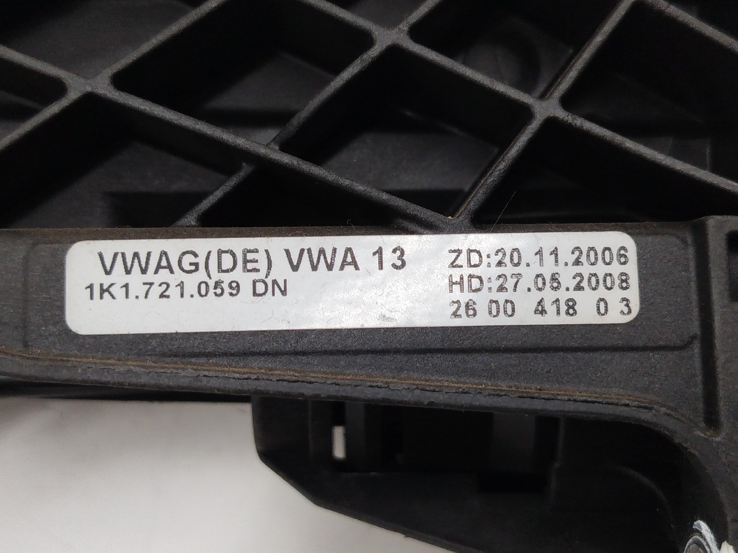 Pedal de embraiagem VOLKSWAGEN EOS (1F7, 1F8) | 06 - 15 Imagem-1