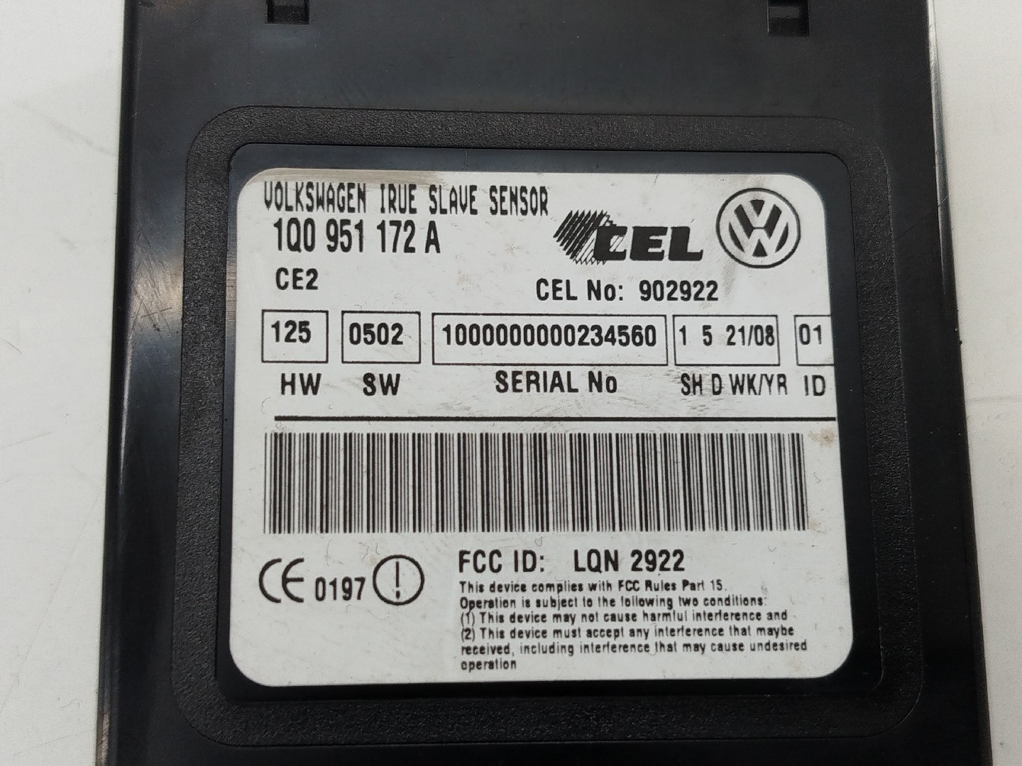 Unidade de control VOLKSWAGEN EOS (1F7, 1F8) | 06 - 15 Imagem-1