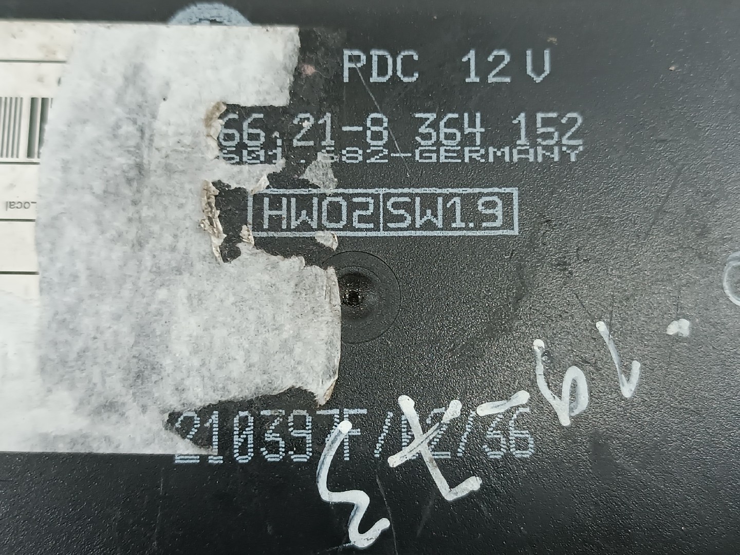 Módulo de sensor estacionamento BMW 3 Touring (E36) | 94 - 99 Imagem-1