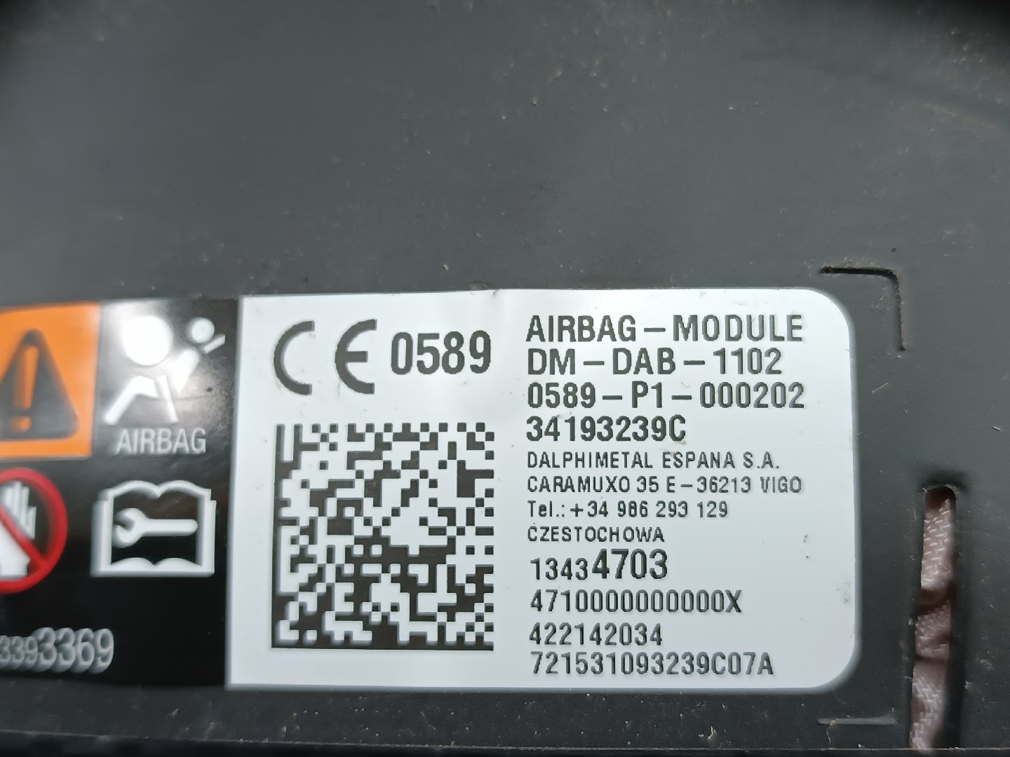 Airbag Volante OPEL ASTRA K (B16) | 15 -  Imagem-1