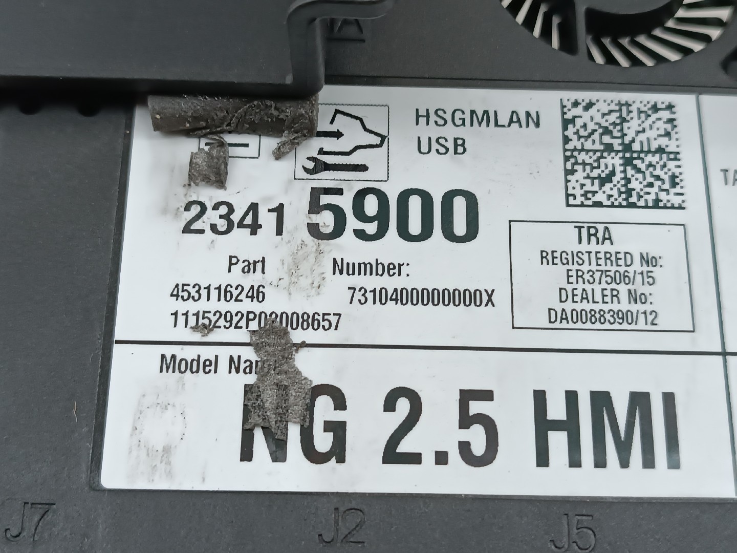 Unidade de navegação OPEL ASTRA K (B16) | 15 -  Imagem-1