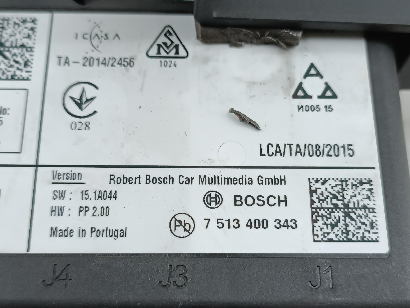 Unidade de navegação OPEL ASTRA K (B16) | 15 -  Imagem-2