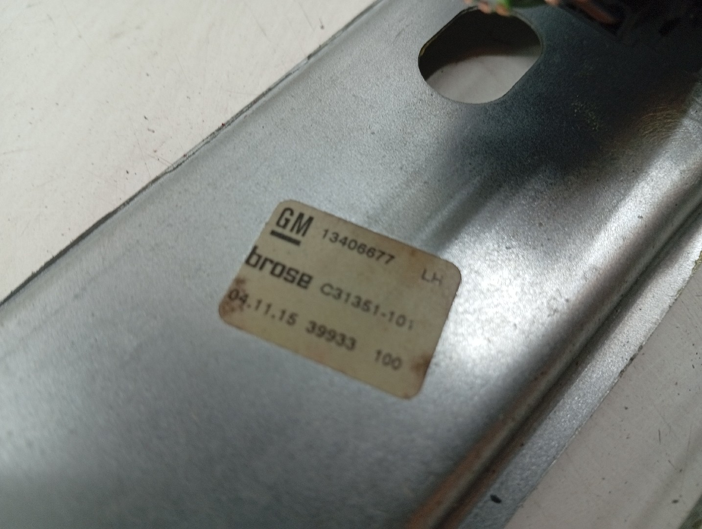 Motor e elevador de vidro trás esquerdo OPEL ASTRA K (B16) | 15 -  Imagem-2