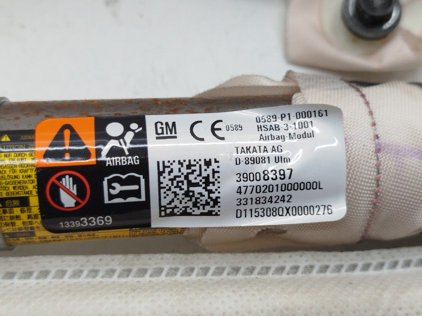 Airbag de cortina direito esquerdo OPEL ASTRA K (B16) | 15 -  Imagem-2