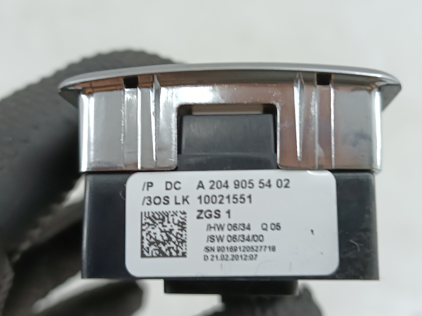 Comutador de vidro frente esquerdo MERCEDES-BENZ C-CLASS (W204) | 07 - 15 Imagem-2