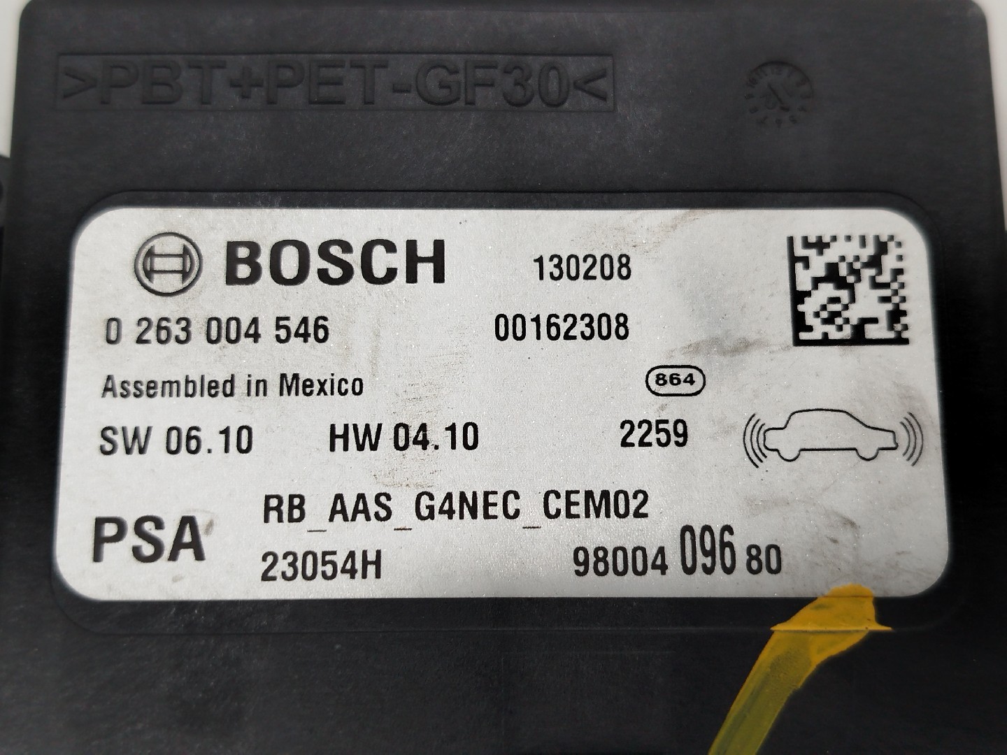 Módulo de sensor estacionamento CITROEN DS5 | 11 - 15 Imagem-3