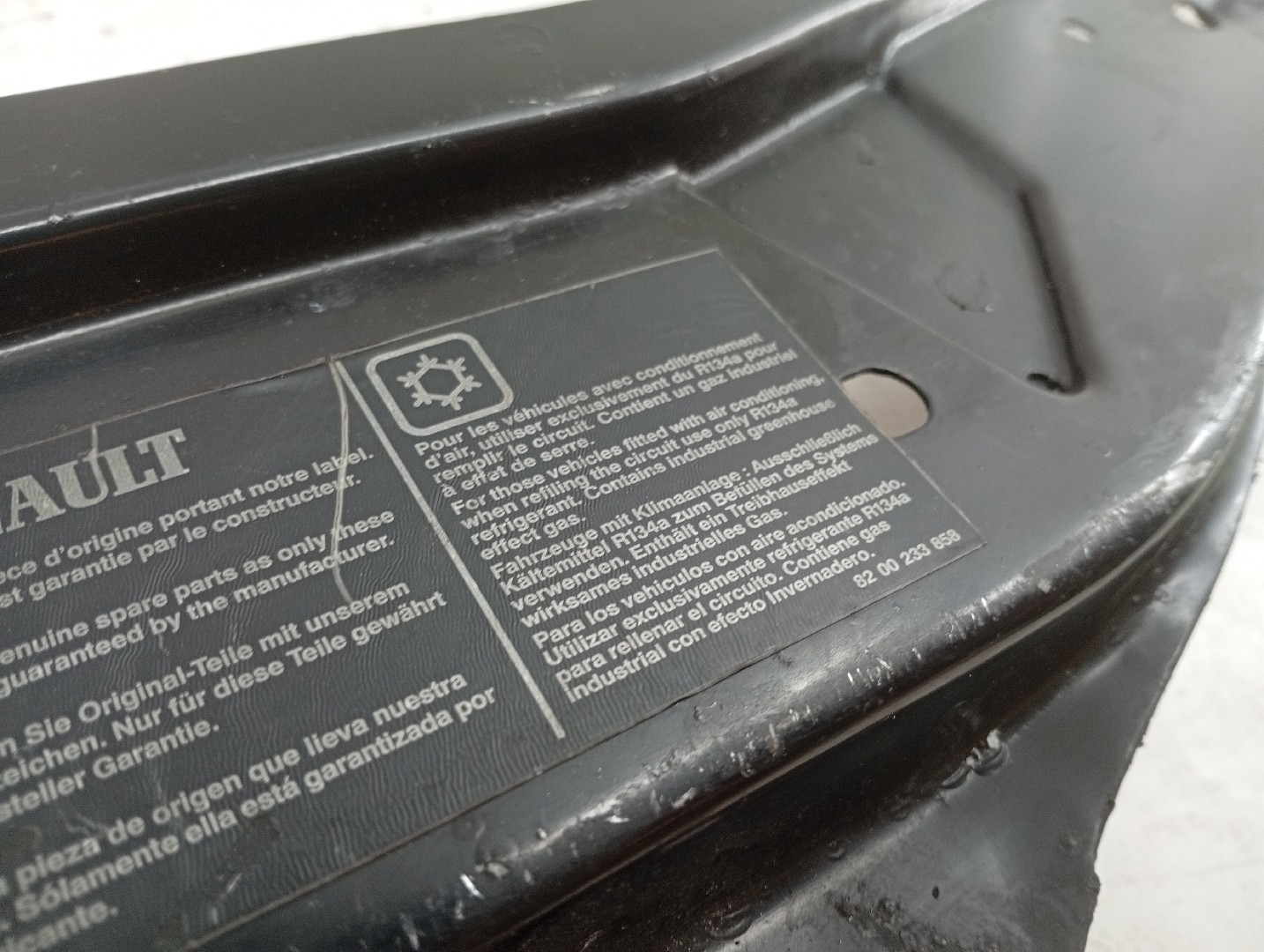 Suporte de radiador RENAULT LAGUNA II (BG0/1_) | 01 - 07 Imagem-1