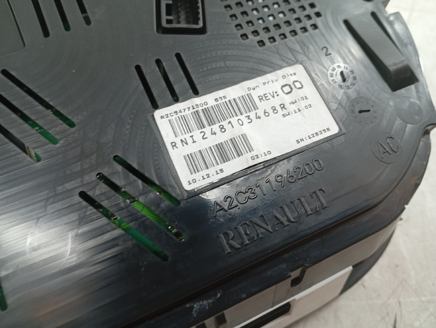 Quadrante RENAULT MEGANE III Grandtour (KZ0/1) | 08 -  Imagem-3