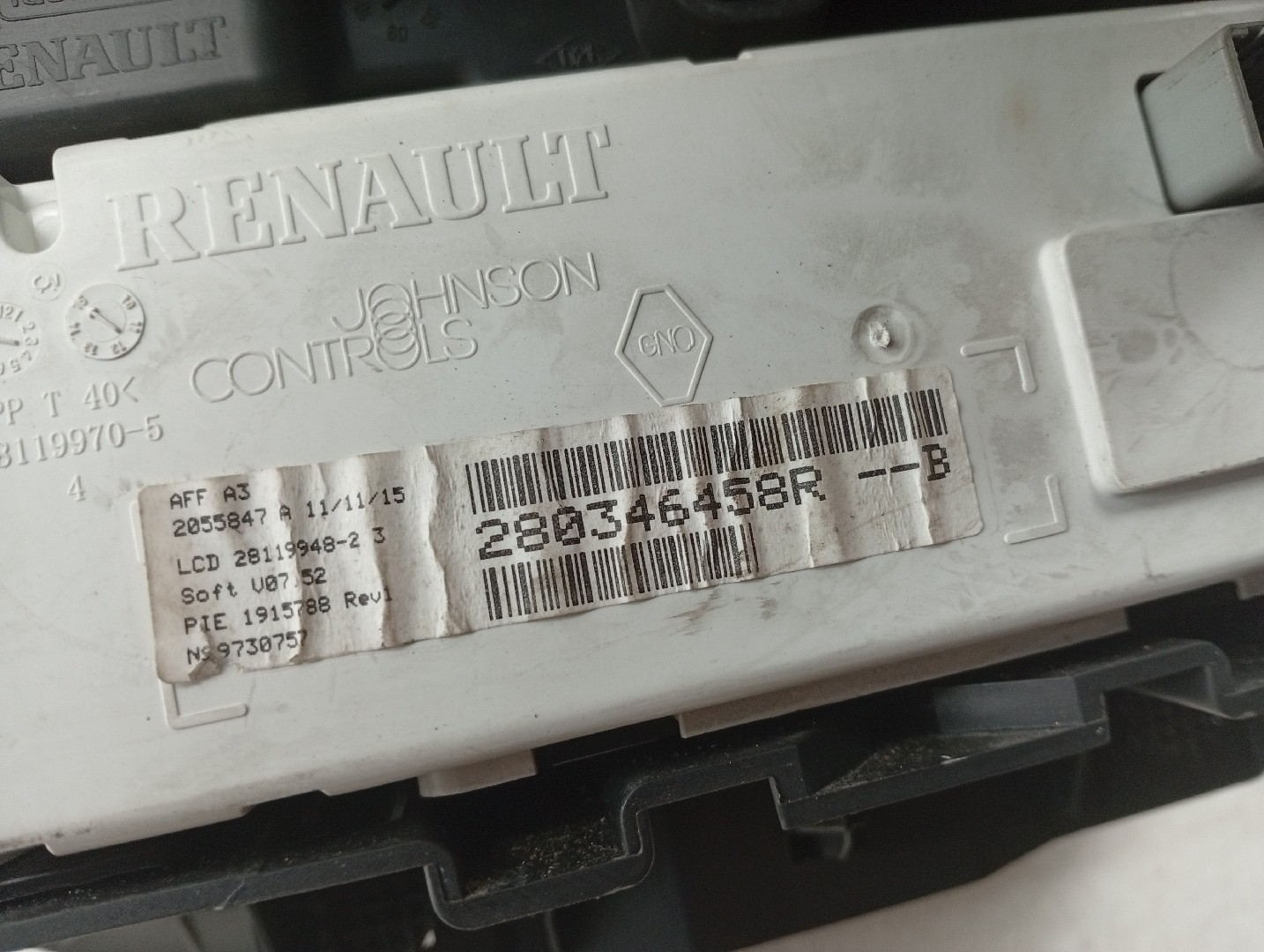 Display RENAULT MEGANE III Grandtour (KZ0/1) | 08 -  Imagem-2