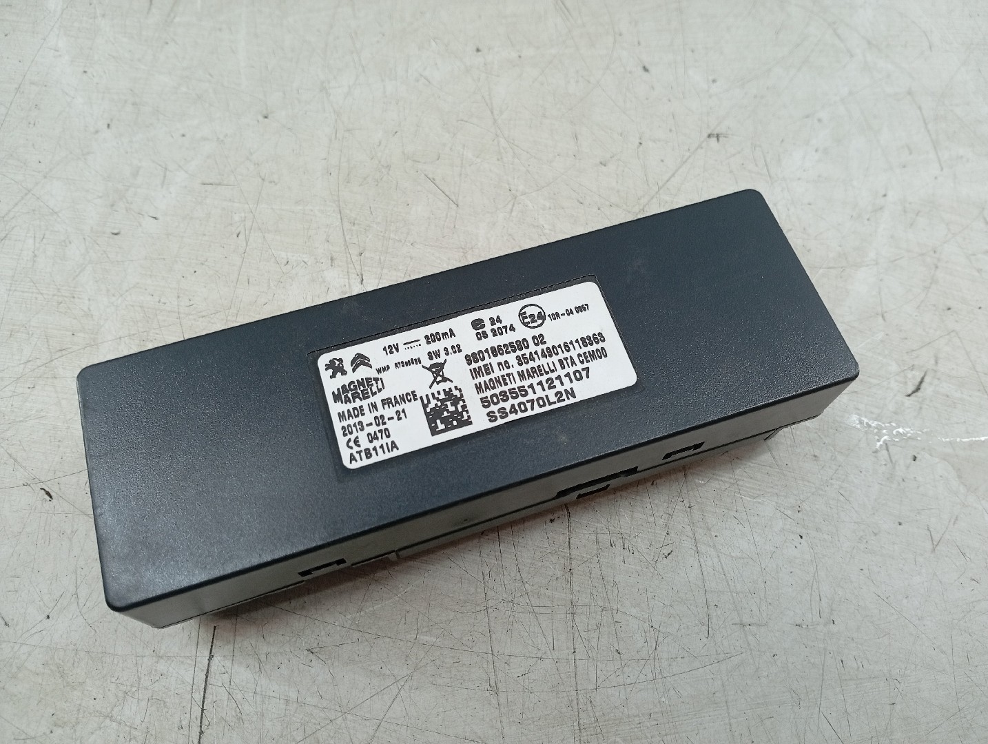 Módulo eletrónico CITROEN DS5 | 11 - 15