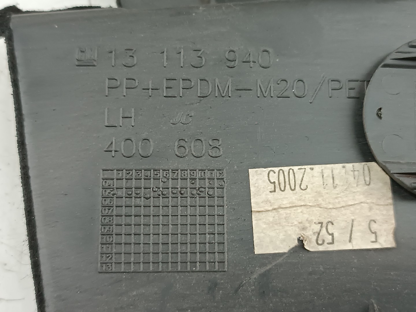 Moldura de pilar B OPEL ASTRA H GTC (A04) | 05 - 10 Imagem-4