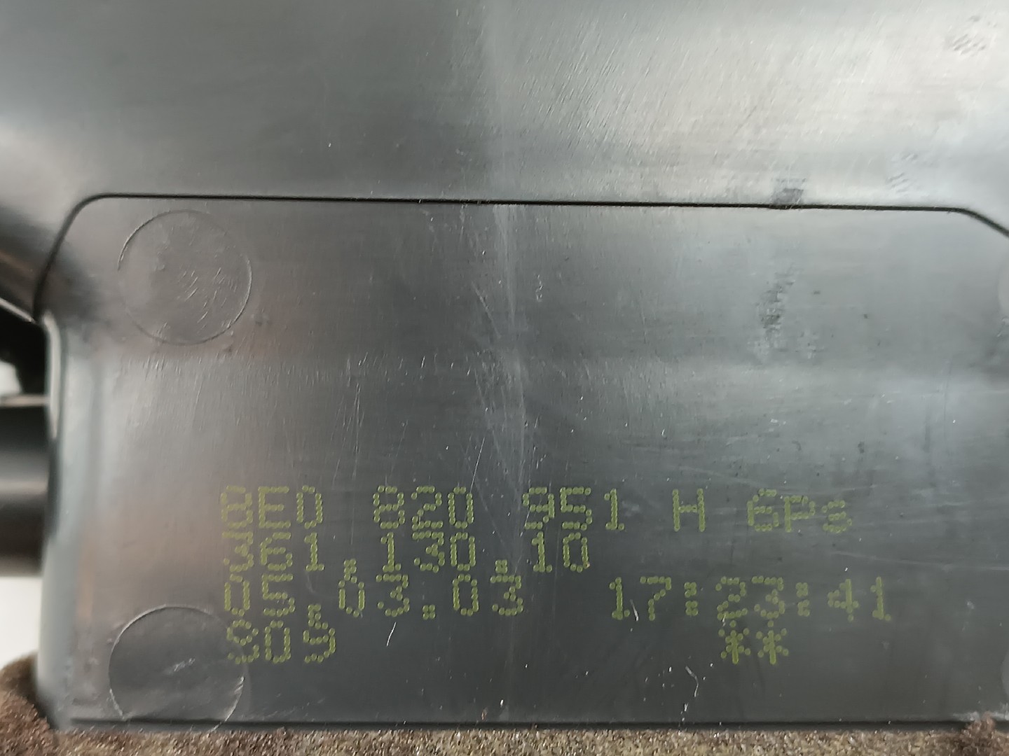 Difusor de ar central AUDI A4 (8E2, B6) | 00 - 05 Imagem-3