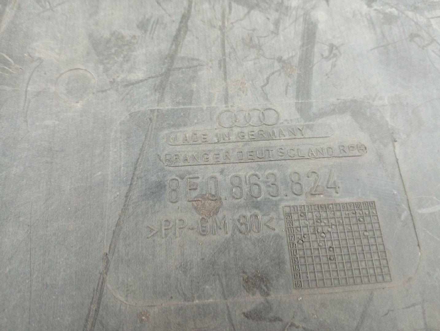 Proteção inferior de carroçaria AUDI A4 Avant (8E5, B6) | 00 - 05 Imagem-3