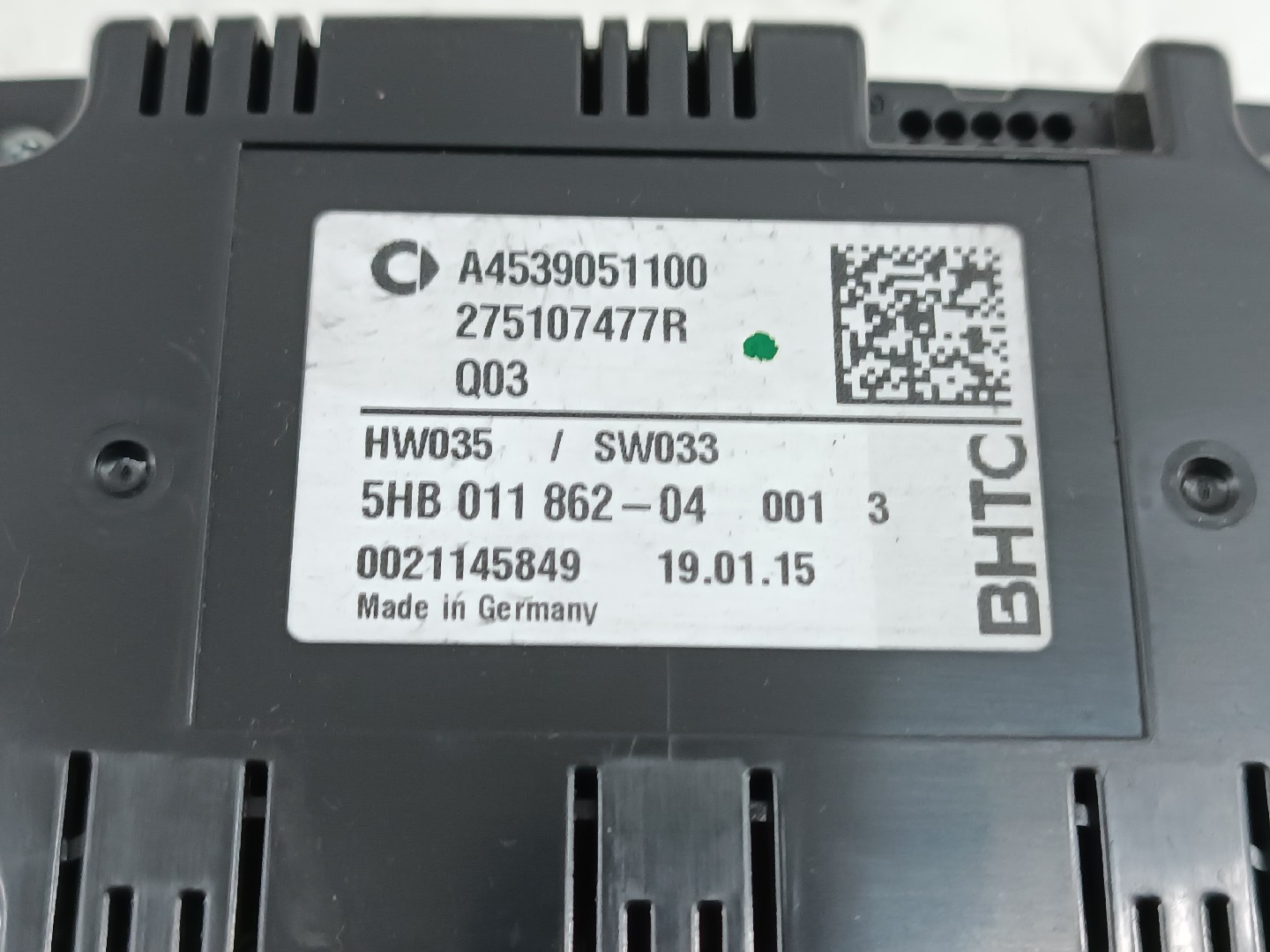 Comutador de Sofagem / Ar Condicionado SMART FORFOUR Hatchback (453) | 14 -  Imagem-1