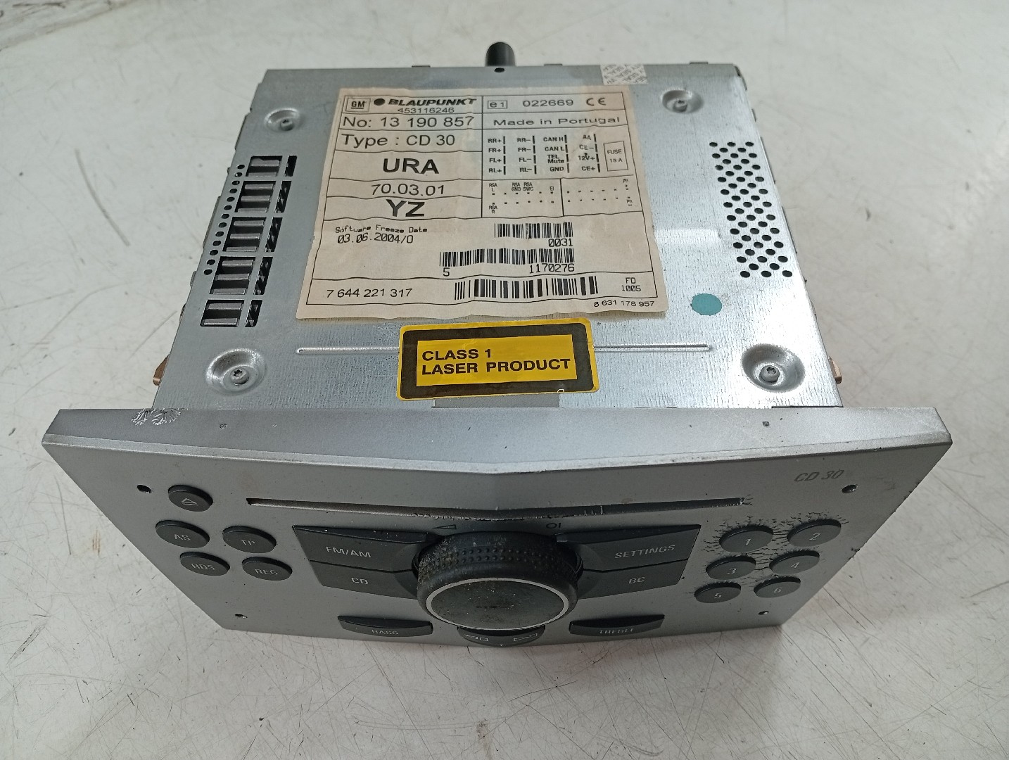 Auto-Rádio OPEL ASTRA H GTC (A04) | 05 - 10