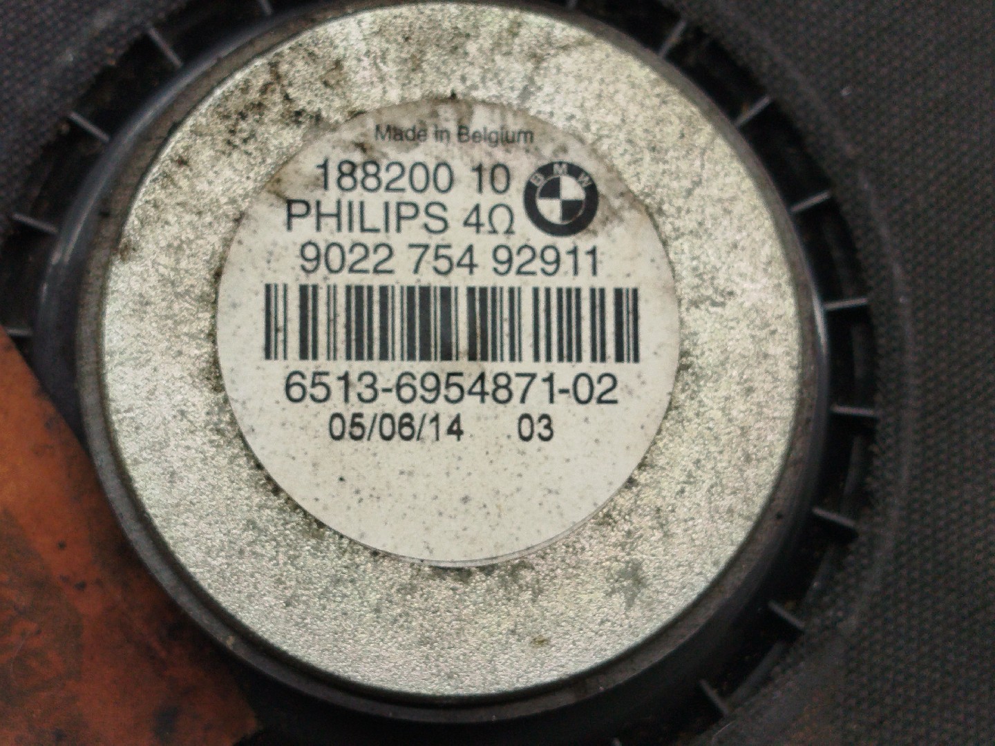 Coluna de som BMW 1 (E87) | 03 - 13 Imagem-5