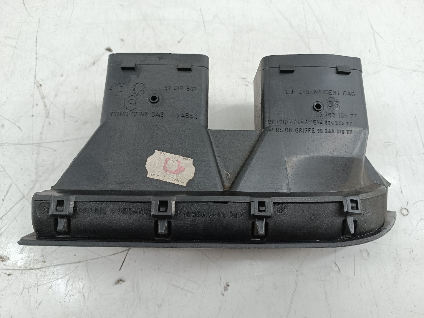 Difusor de ar central PEUGEOT 306 Caixa/Hatchback | 93 - 01