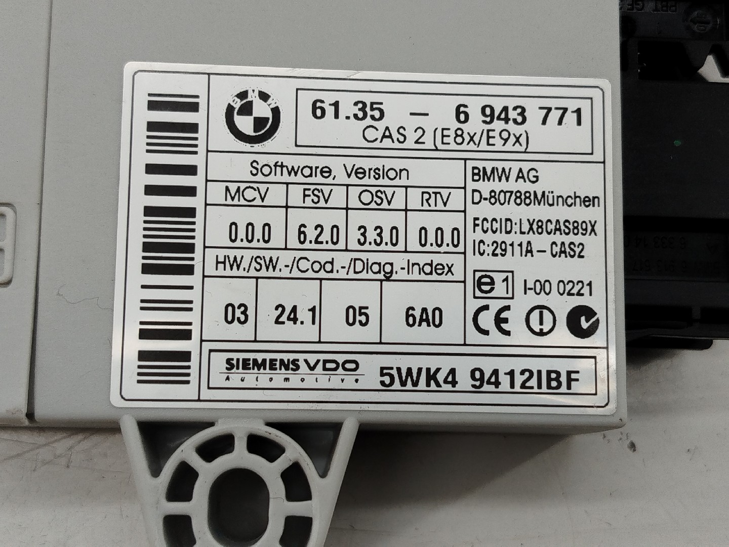 Centralina de Ignição BMW 1 (E87) | 03 - 13 Imagem-3