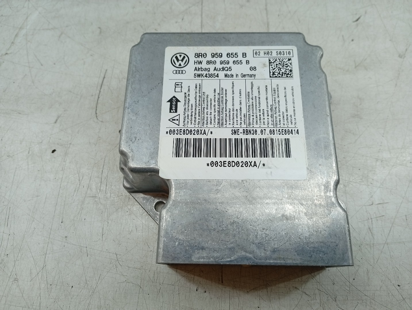 Kit Airbags AUDI Q5 (8RB) | 08 - 17 Imagem-3