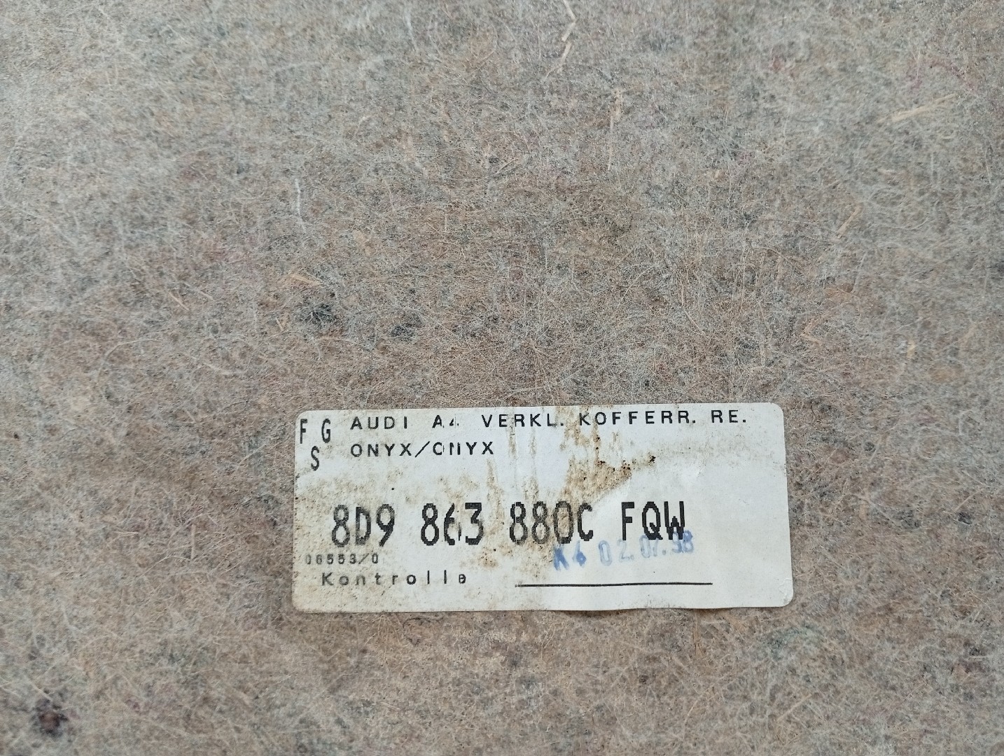 Acabamento de mala AUDI A4 Avant (8D5, B5) | 94 - 02 Imagem-3