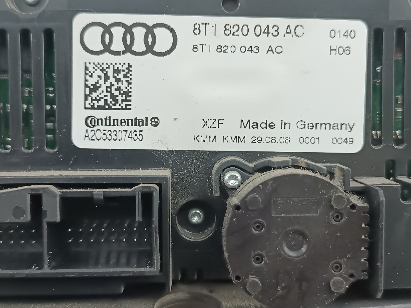 Comutador de Sofagem / Ar Condicionado AUDI Q5 (8RB) | 08 - 17 Imagem-1
