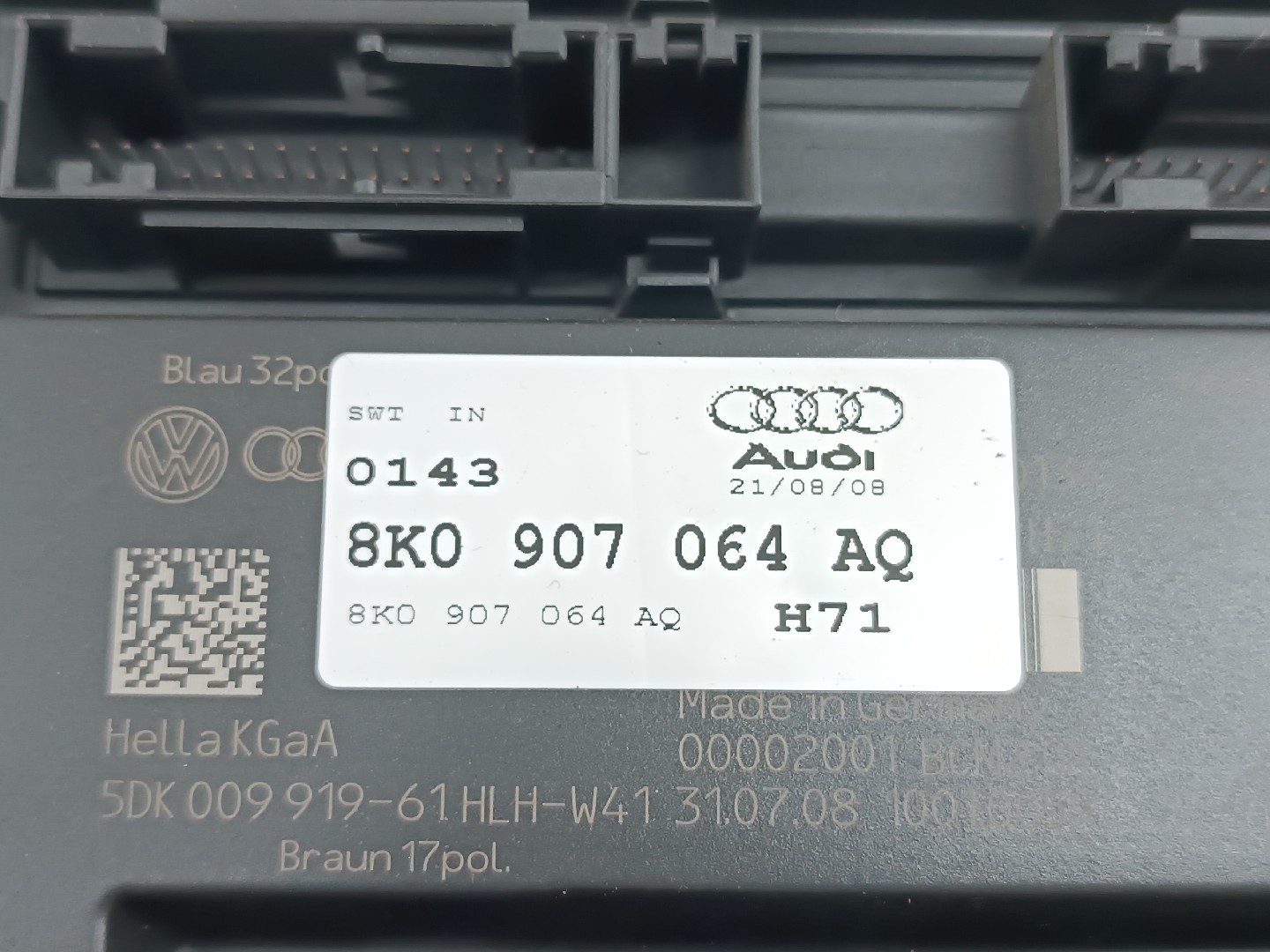 Módulo Confort AUDI Q5 (8RB) | 08 - 17 Imagem-2