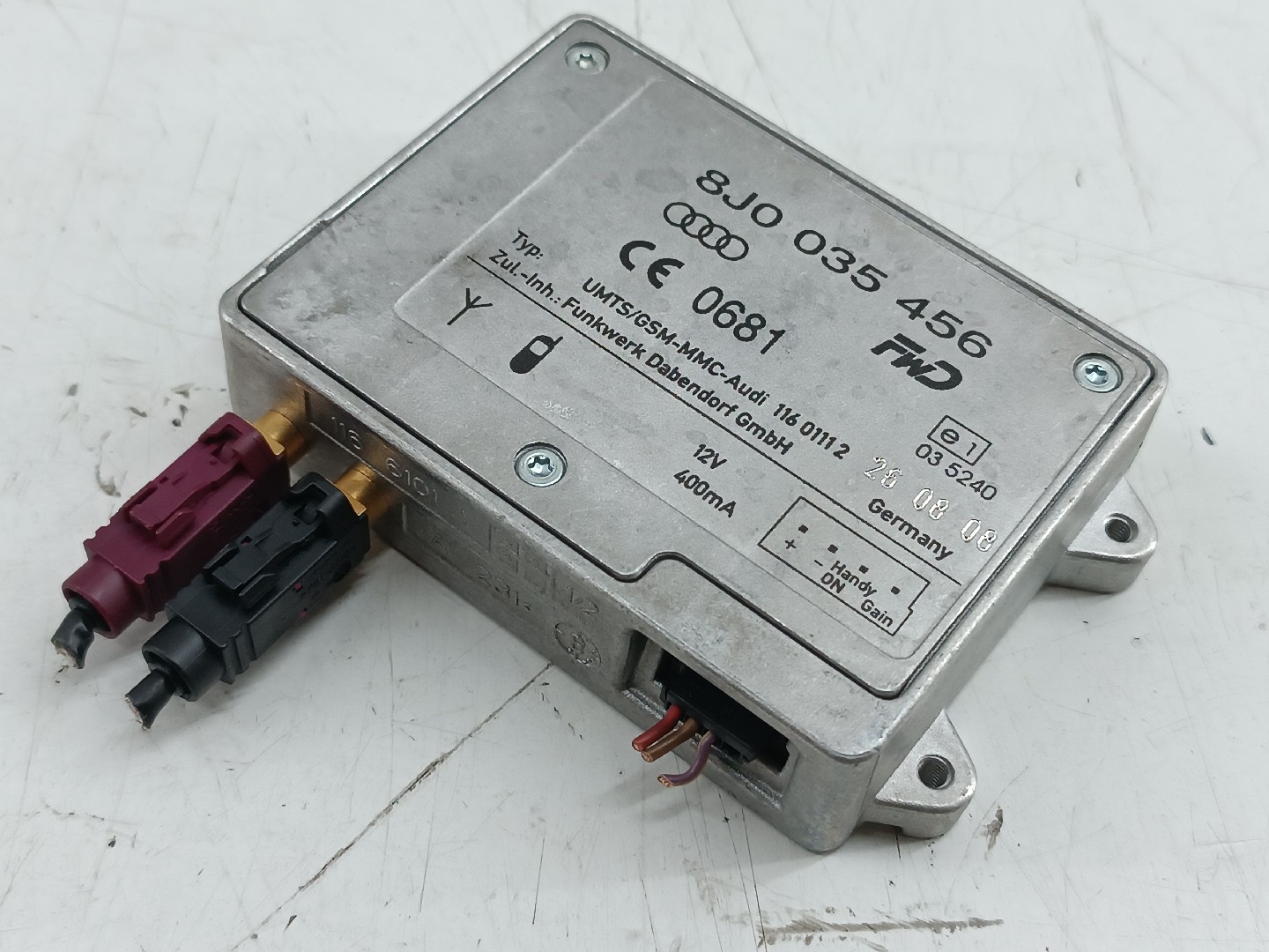 Amplificador de antena AUDI Q5 (8RB) | 08 - 17 Imagem-4