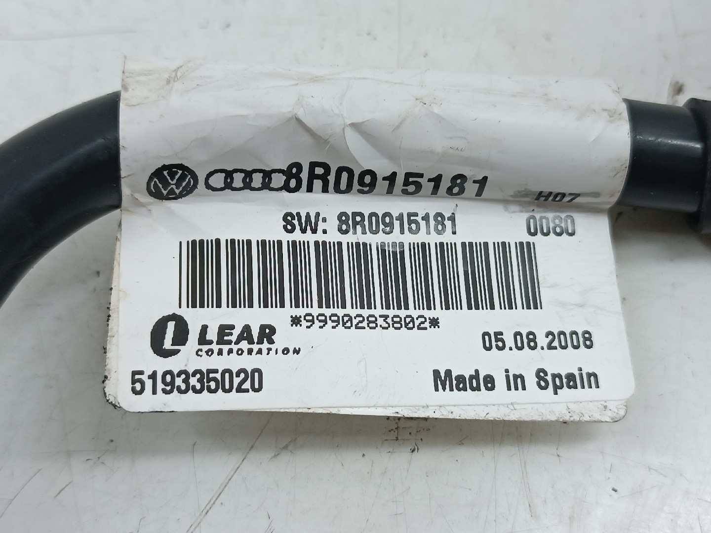 Cabo de bateria negativo AUDI Q5 (8RB) | 08 - 17 Imagem-1