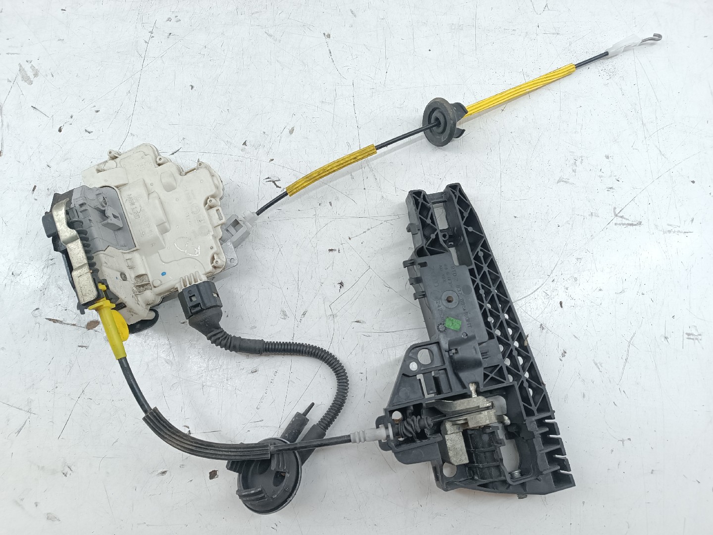 Mecanismo completo de fecho de porta da frente AUDI Q5 (8RB) | 08 - 17