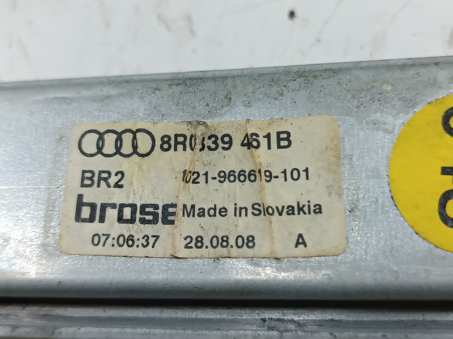 Motor e elevador de vidro trás esquerdo AUDI Q5 (8RB) | 08 - 17 Imagem-4