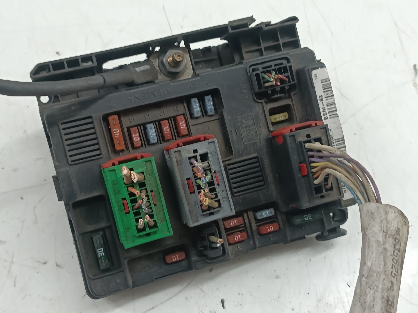 Caixa de Fusíveis CITROEN BERLINGO / BERLINGO FIRST Veículo multiuso (MF, GJK, GFK) | 96 - 11 Imagem-4