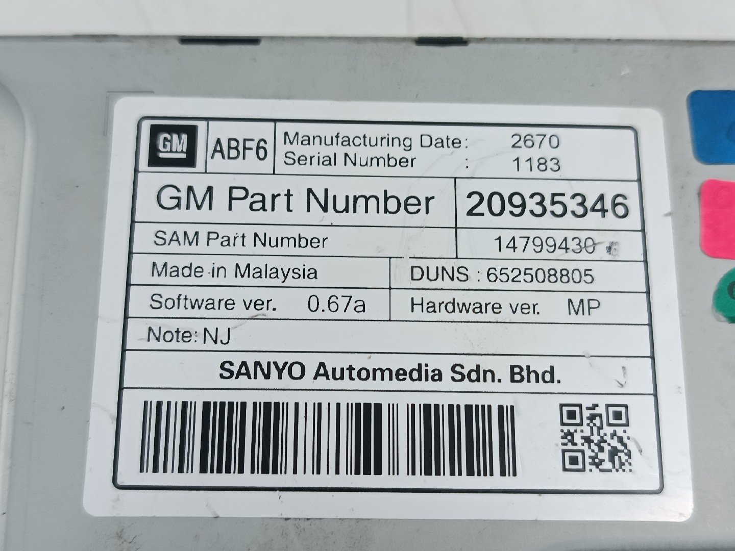 Computador de bordo OPEL INSIGNIA A (G09) | 08 - 17 Imagem-1