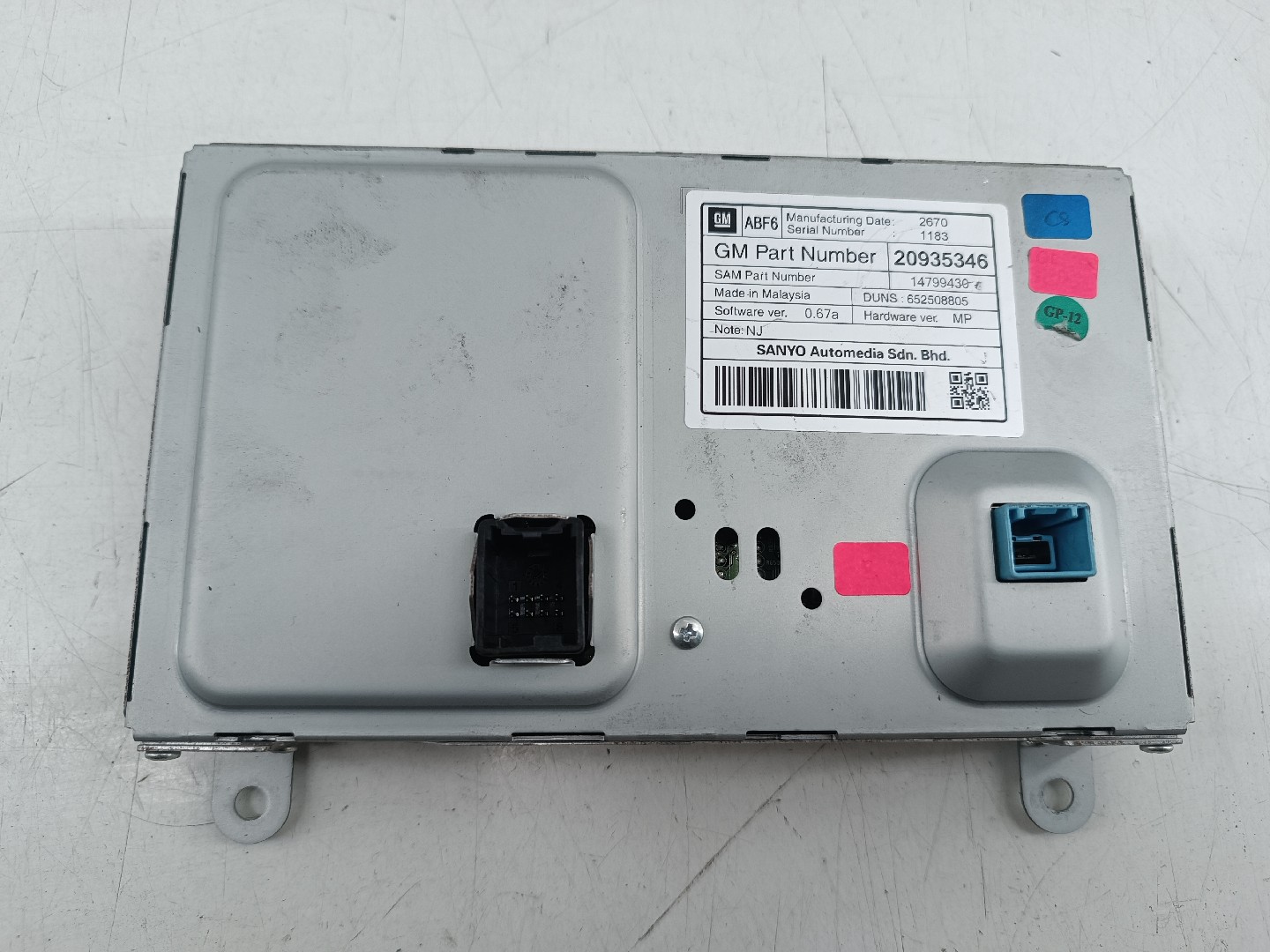 Computador de bordo OPEL INSIGNIA A (G09) | 08 - 17