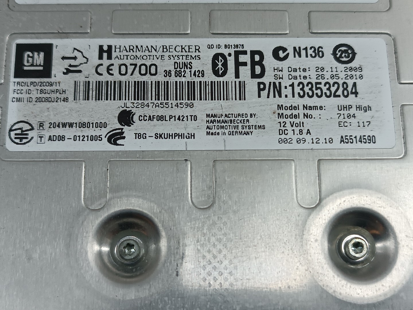 Modulo Bluetooth OPEL INSIGNIA A (G09) | 08 - 17 Imagem-1