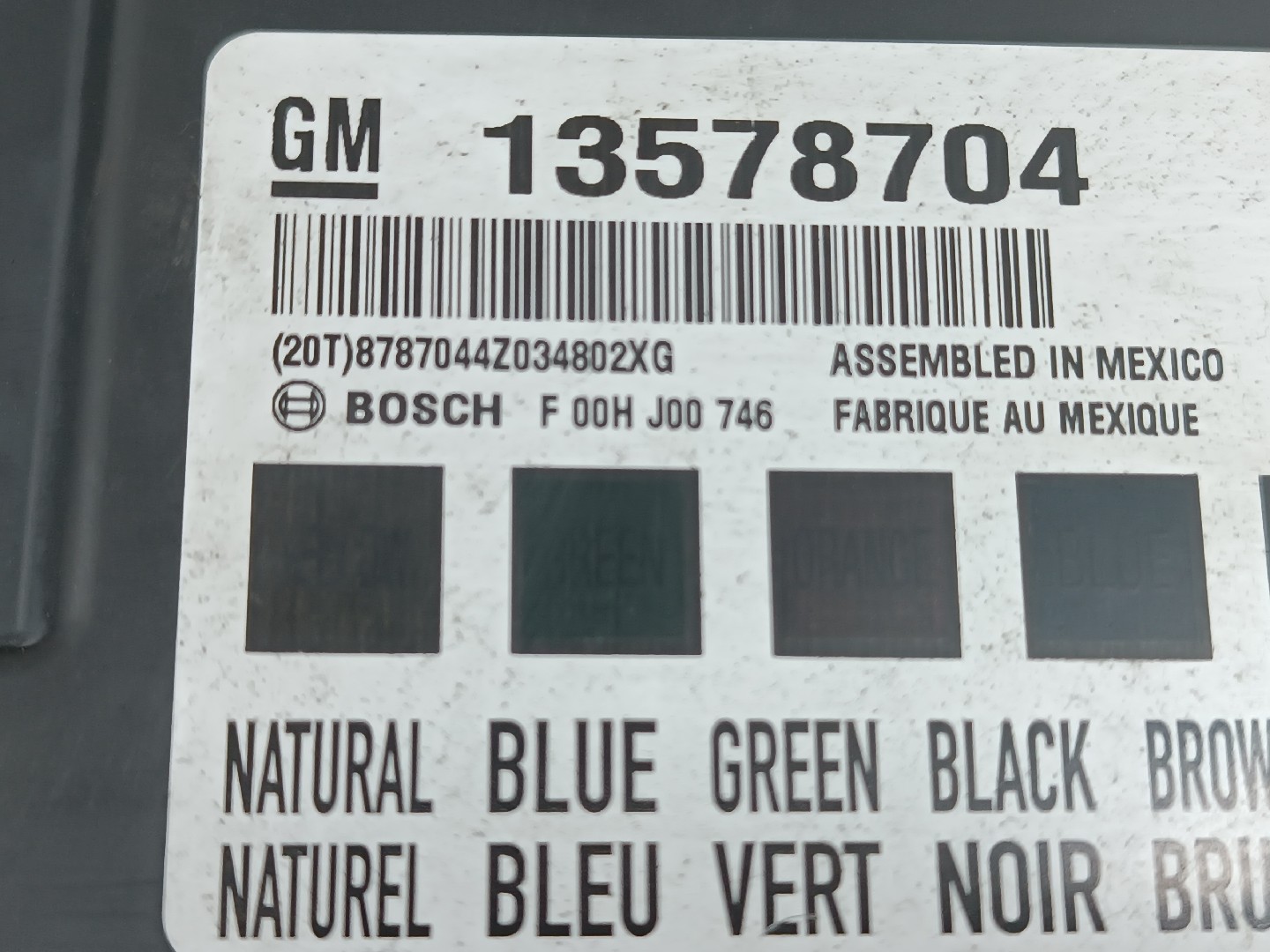 Módulo de controlo OPEL INSIGNIA A (G09) | 08 - 17 Imagem-2