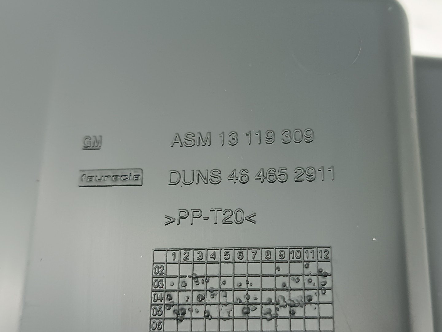 Porta luvas OPEL MERIVA A Veículo multiuso (X03) | 03 - 10 Imagem-2