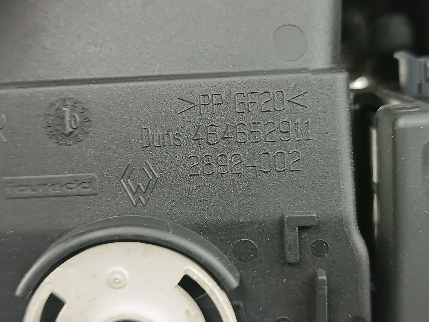 Difusor de ar central OPEL MERIVA A Veículo multiuso (X03) | 03 - 10 Imagem-3