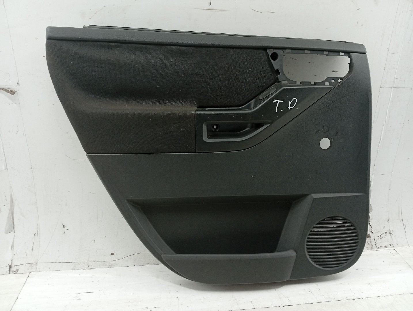 Quartela de porta trás direita OPEL MERIVA A Veículo multiuso (X03) | 03 - 10 Imagem-2