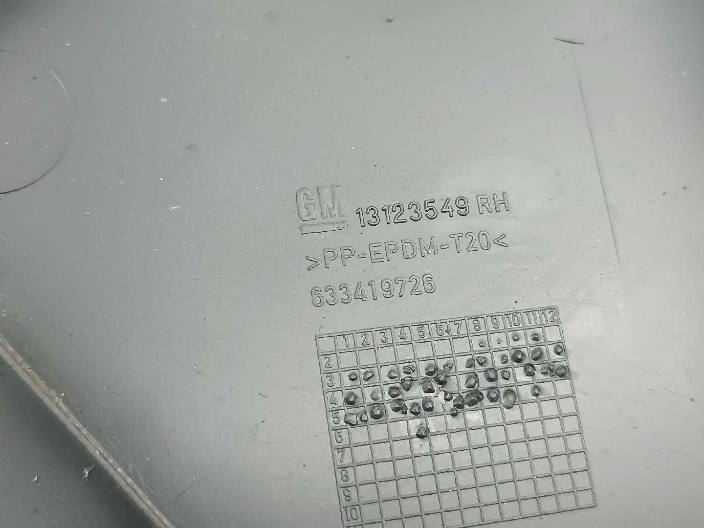 Quartela / forra Porta Tras Direito OPEL MERIVA A Veículo multiuso (X03) | 03 - 10 Imagem-1