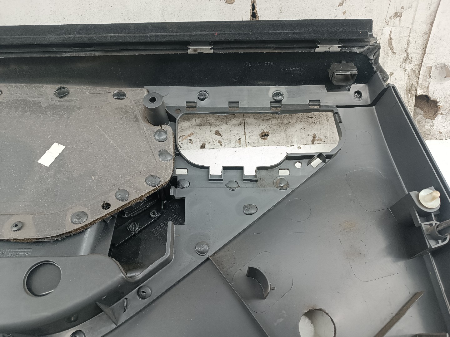 Quartela / forra Porta Tras Direito OPEL MERIVA A Veículo multiuso (X03) | 03 - 10 Imagem-3