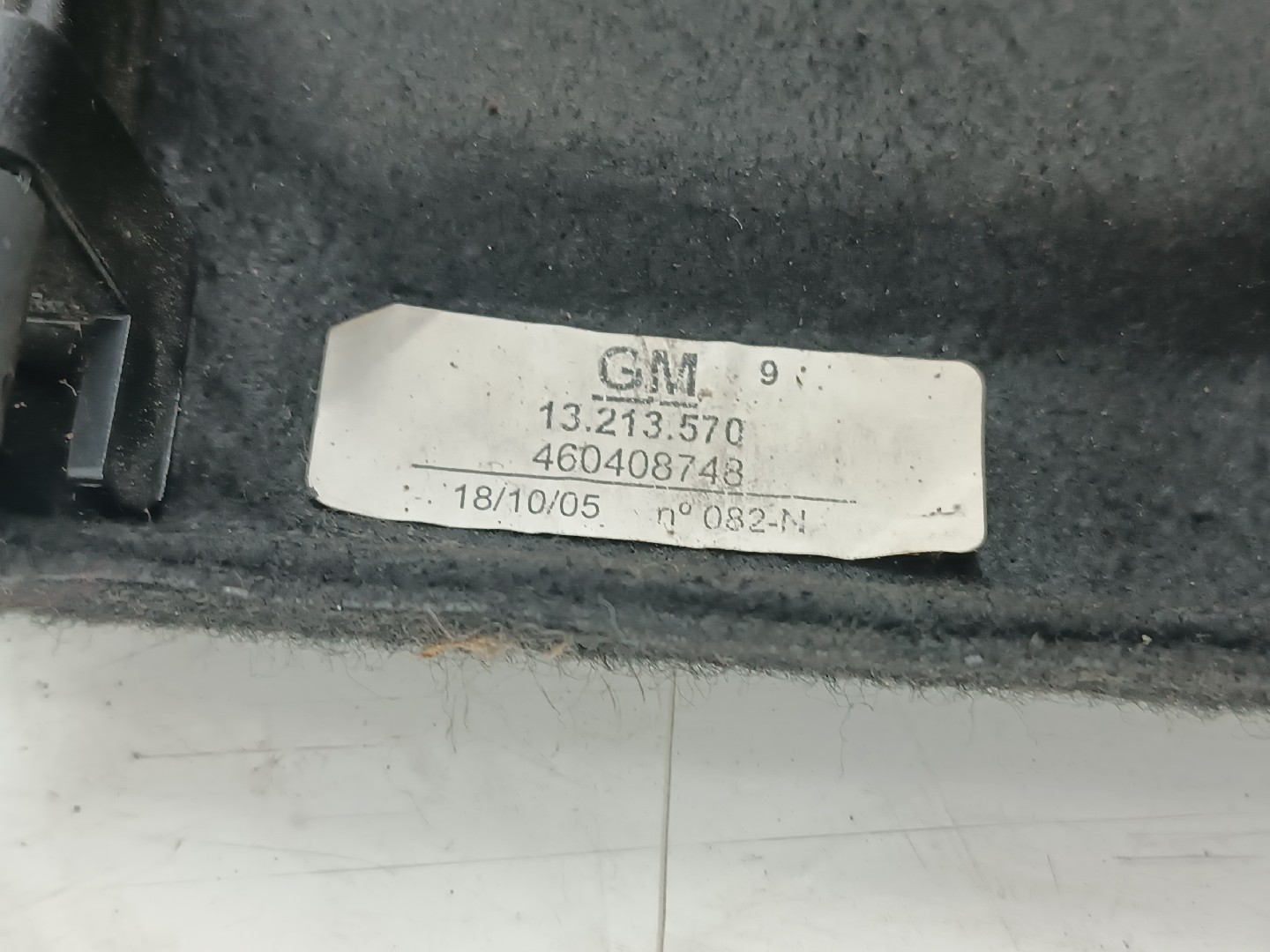 Chapeleira OPEL MERIVA A Veículo multiuso (X03) | 03 - 10 Imagem-1