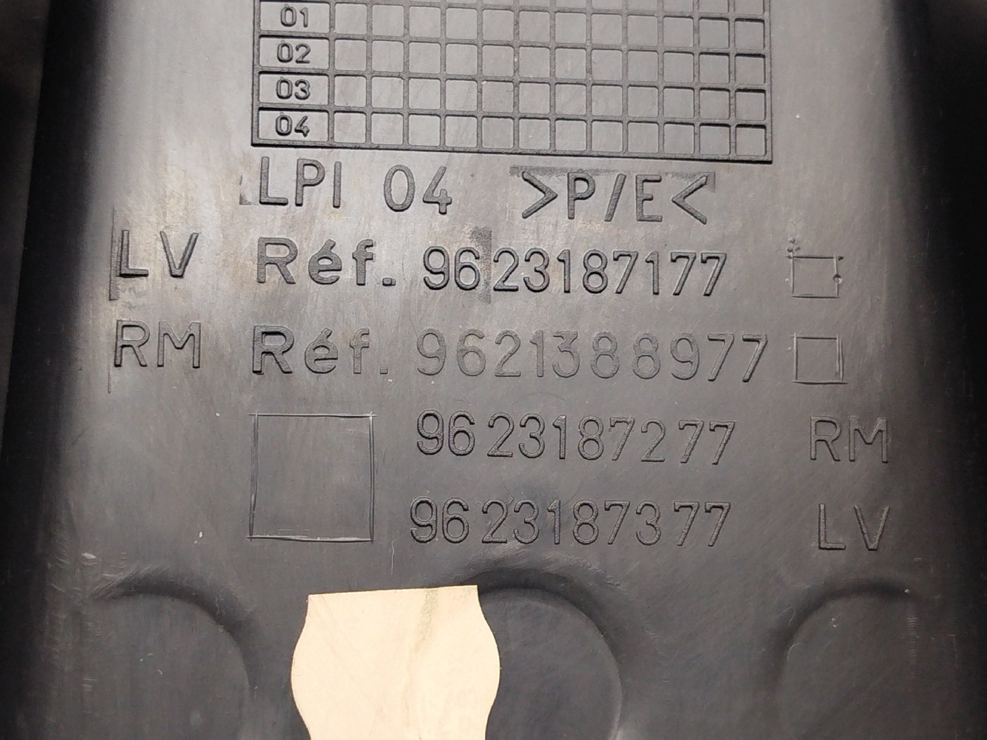 Consola Central PEUGEOT 106 II (1A_, 1C_) | 96 - 05 Imagem-2