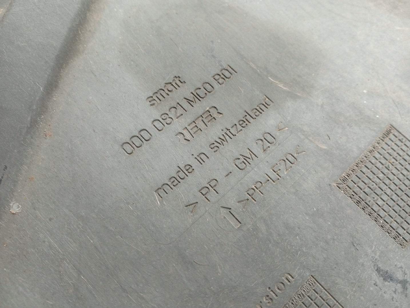 Proteção inferior de carroçaria SMART FORFOUR Hatchback (453) | 14 -  Imagem-1