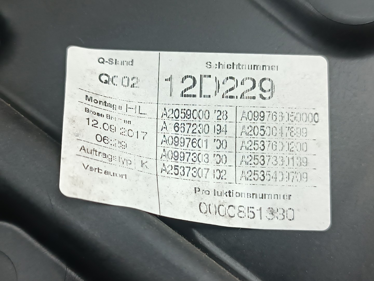 Motor e elevador de vidro trás esquerdo MERCEDES-BENZ GLC (X253) | 15 -  Imagem-4