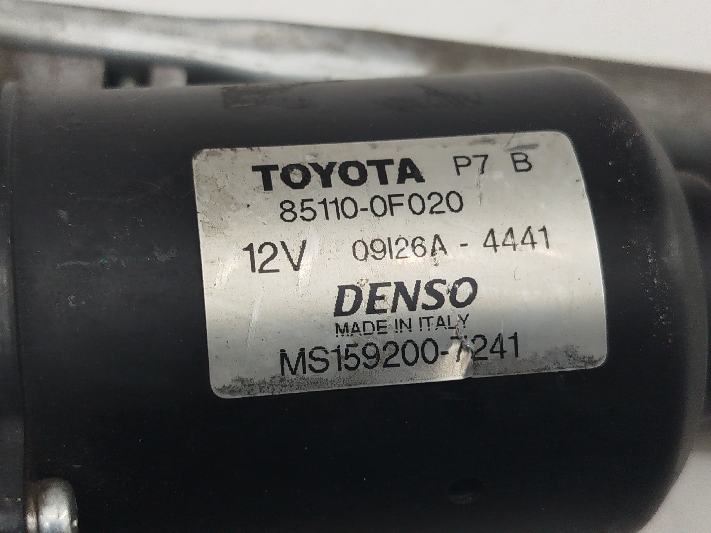 Motor do Limpa Para-Brisas TOYOTA COROLLA Verso (ZER_, ZZE12_, R1_) | 04 - 09 Imagem-1