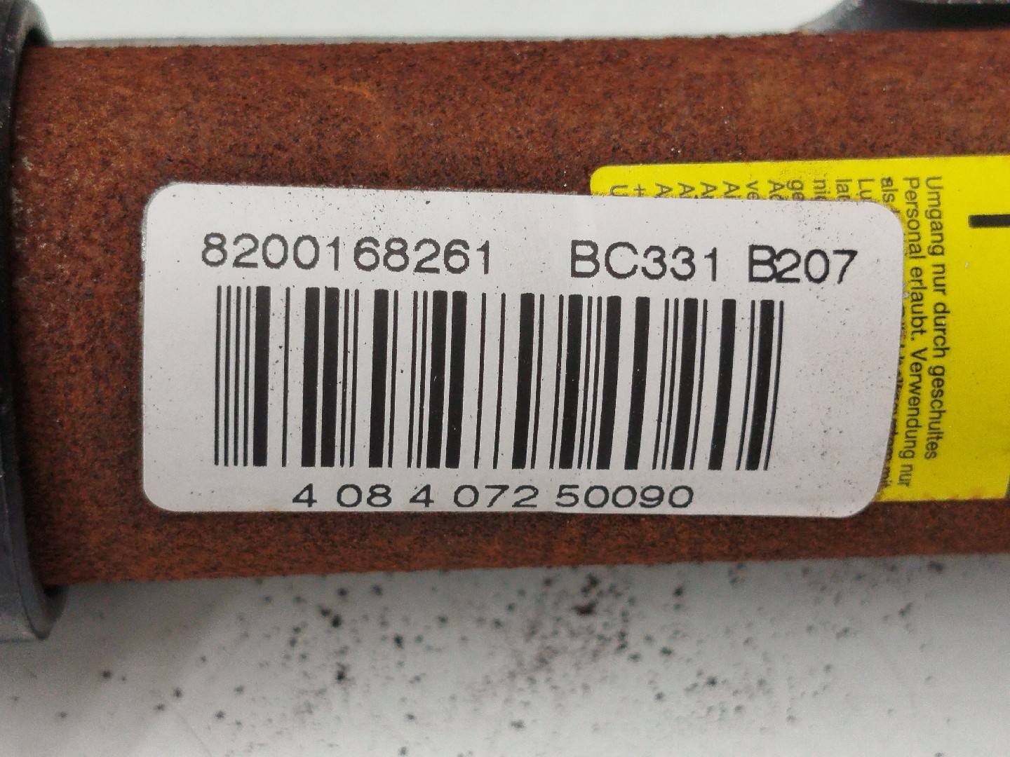 Airbag de cortina direito esquerdo RENAULT GRAND SCÉNIC II (JM0/1_) | 04 - 09 Imagem-4