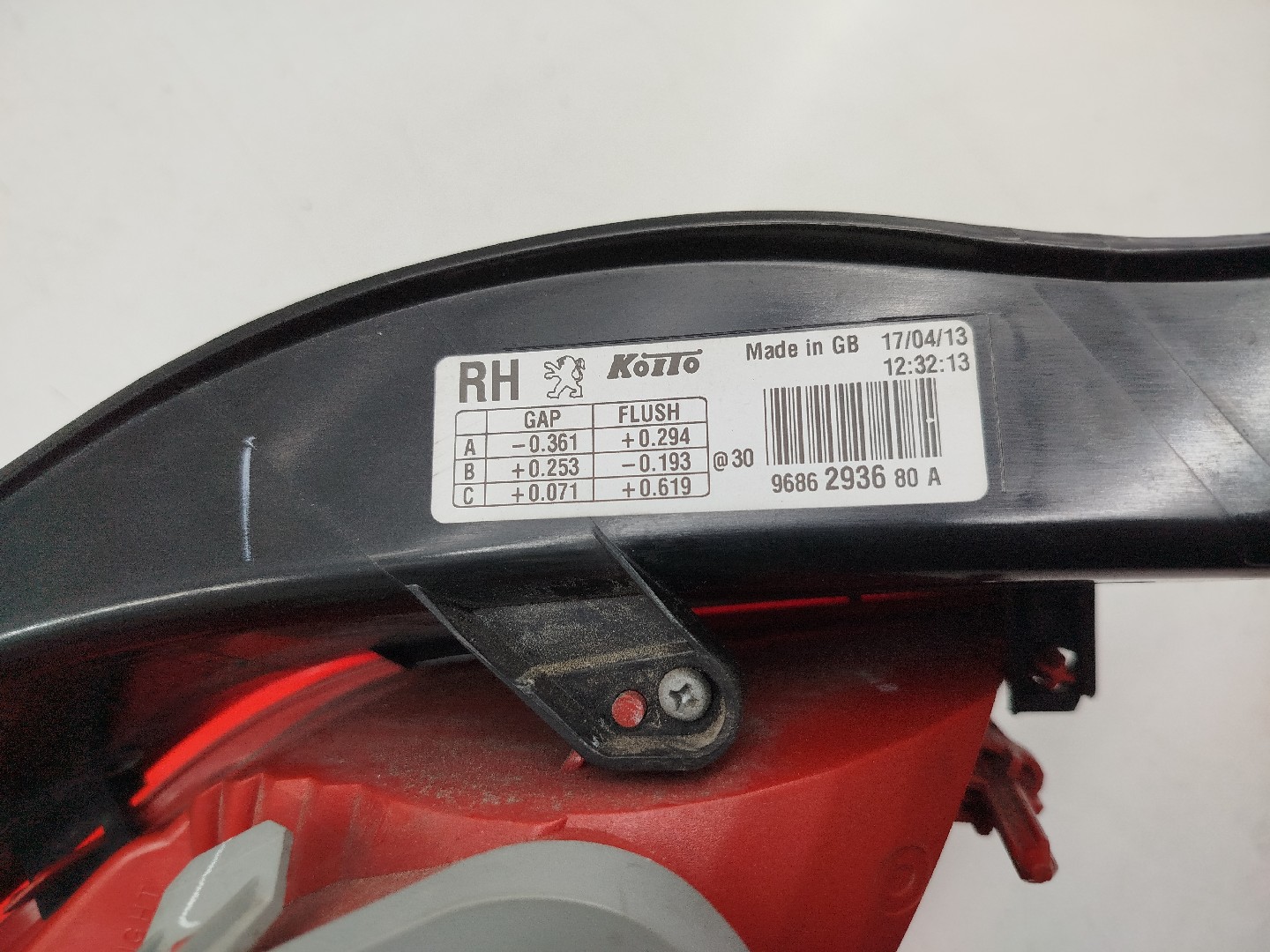 Farolim Stop Direito PEUGEOT 508 I (8D_) | 10 - 18 Imagem-2